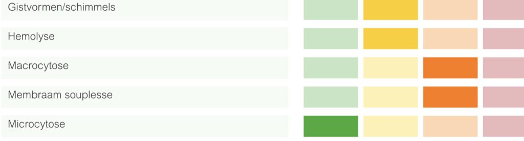 Uitslag EMB Bloedanalyse